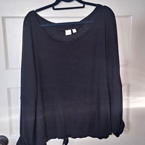 Off-shoulder sweater